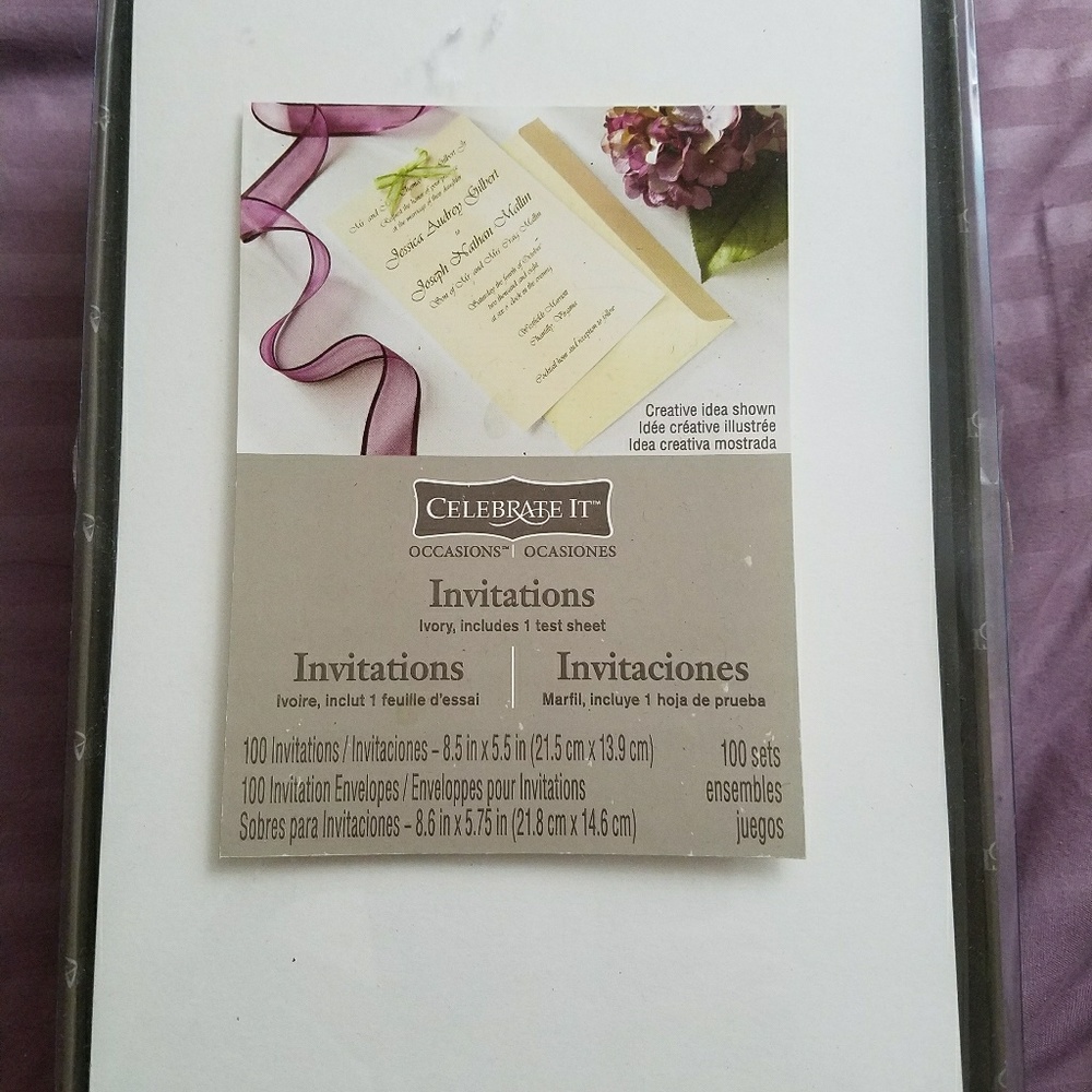 DIY invitations